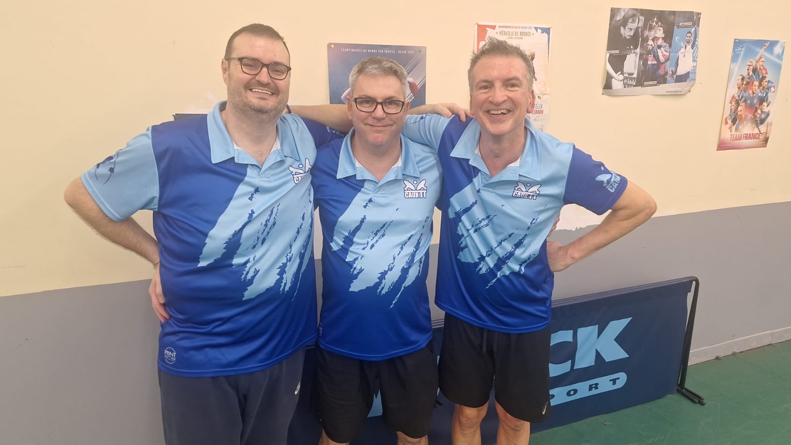 Vétérans CauxTT : deux soirées, deux victoires 8–2 🏓😄 (Sauvian puis Sète)