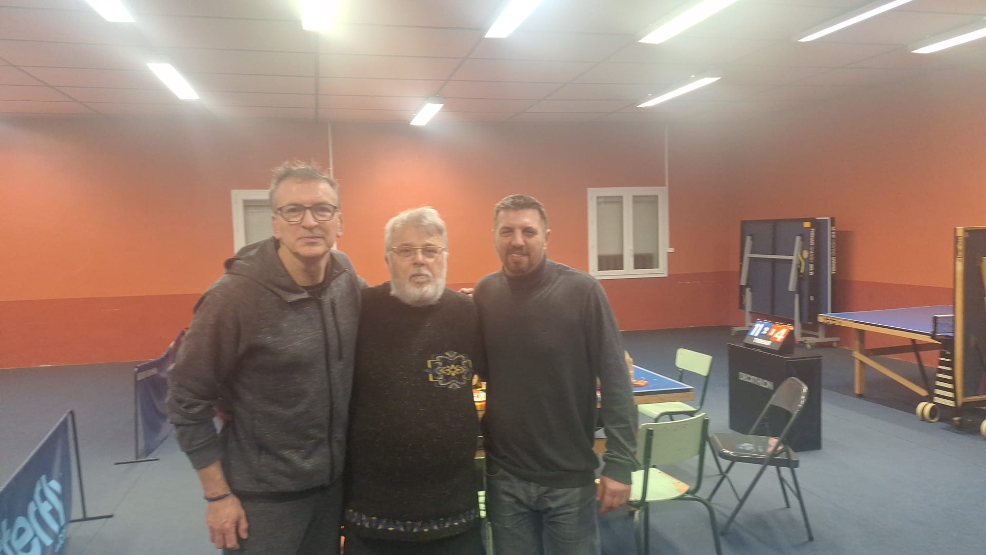 🏓 Vétérans : CauxTT3 à Lunel, le score pique… mais l’histoire vaut le détour 😄