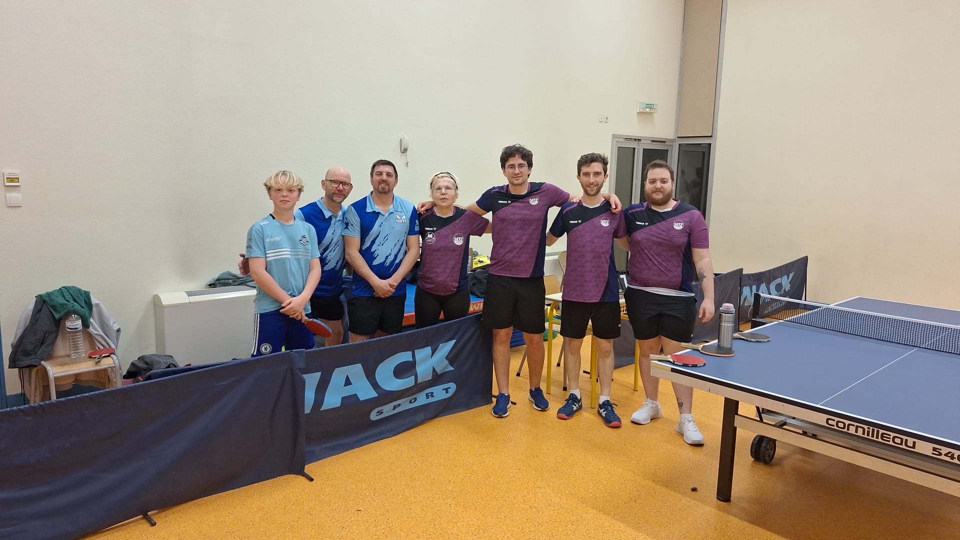 🏓 Coupe Fabre &amp; Coupe Lecler : deux soirées, deux ambiances… et un “Falcou” en face 😄