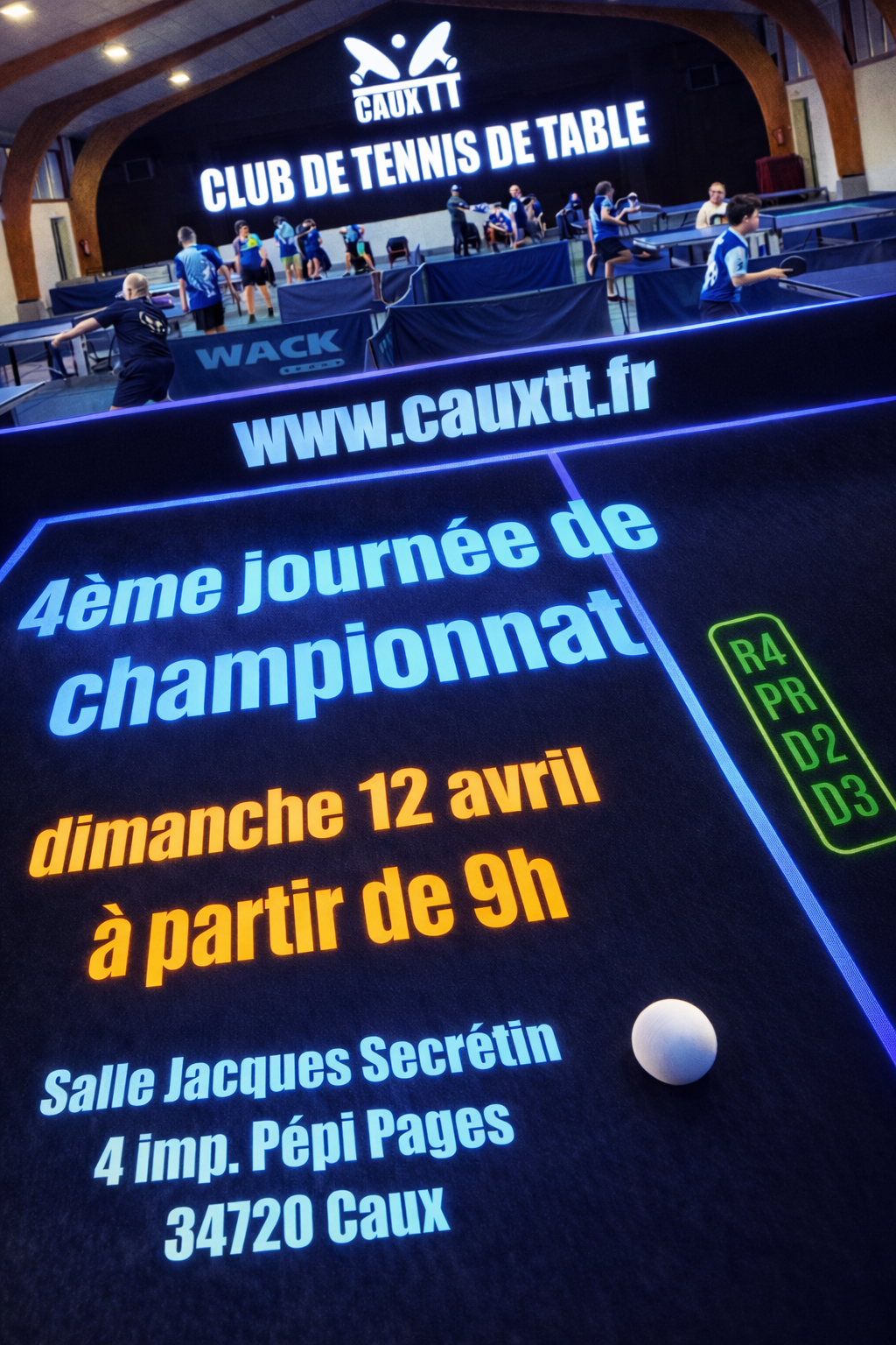 🔥 Journée 4 : Caux TT remet le casque, les nerfs et les ambitions 🔥