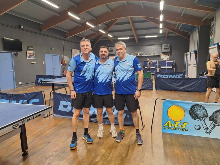 🏓 Vétérans : deux soirées à deux visages pour CauxTT 🔥