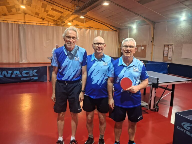 🏓 Vétérans : CAUXTT5 frappe fort à Mauguio ! 🔥