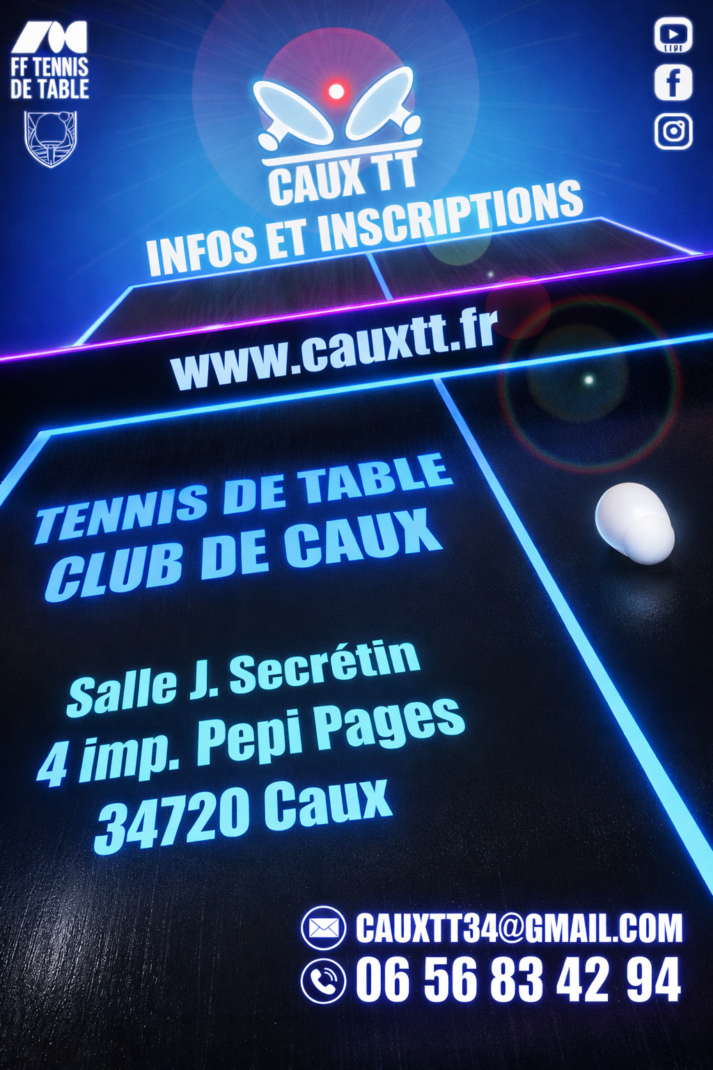 Reprise de la compétition – Caux TT