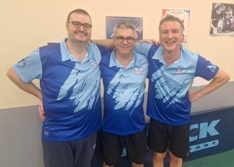 Vétérans CauxTT : deux soirées, deux victoires 8–2 🏓😄 (Sauvian puis Sète)