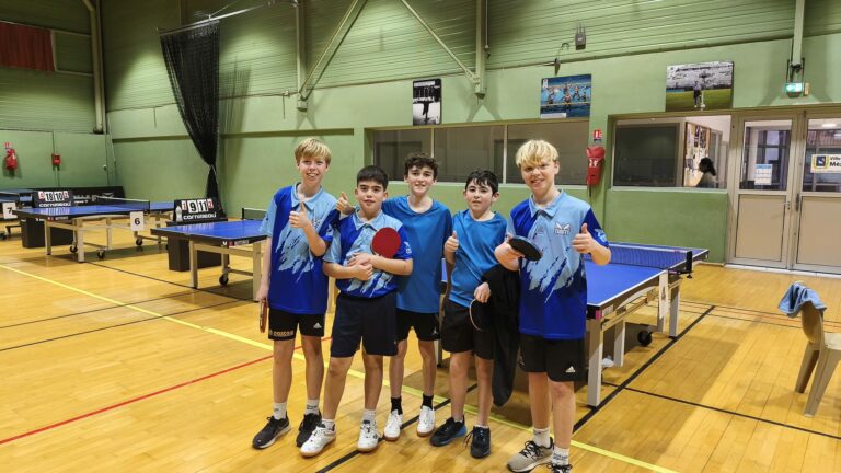 🏓 Week-end CauxTT du 23–24 janvier : les vétérans en patron, les jeunes en mode fusée 🚀